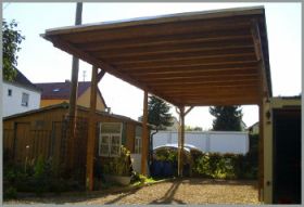 Wohnwagencarport