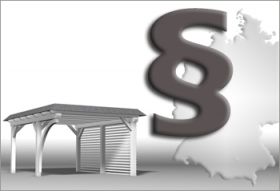 Carport - Bestimmungen und Genehmigungen in Bayern