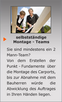 Montage-Teams